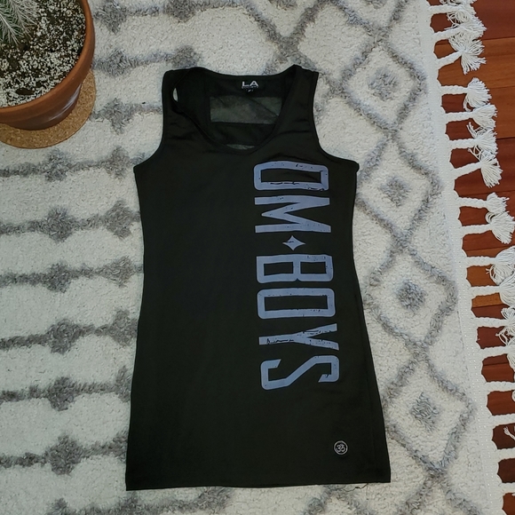 Om-Boys mesh cutout tank - Picture 1 of 3